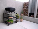 T-Witt Pizza Oven Cover Heavy Duty black