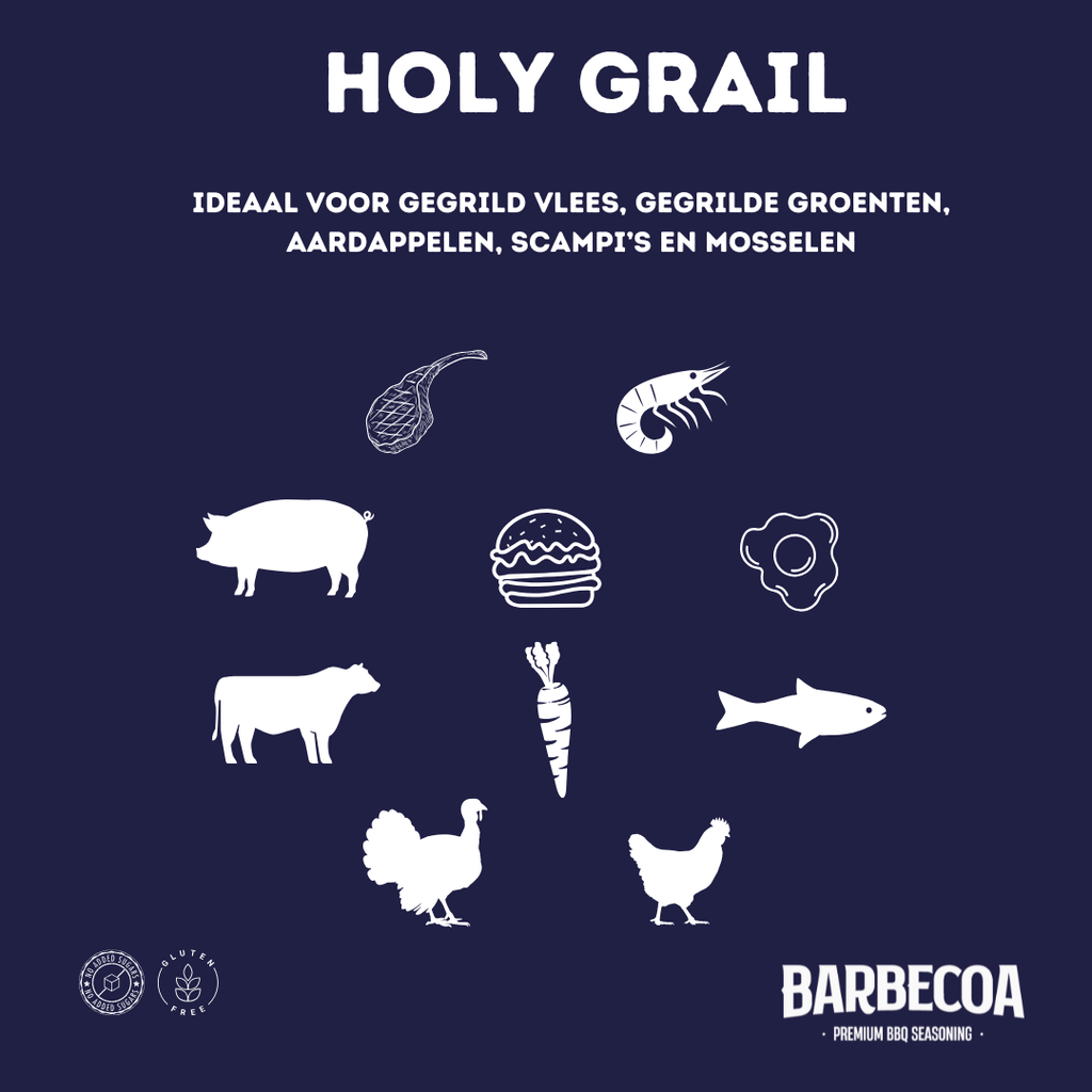 BARBECOA HOLY GRAIL BBQ RUB 250 GR