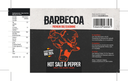 BARBECOA HOT SALT & PEPPER 250GR. 