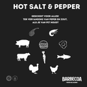 BARBECOA HOT SALT & PEPPER 250GR. 