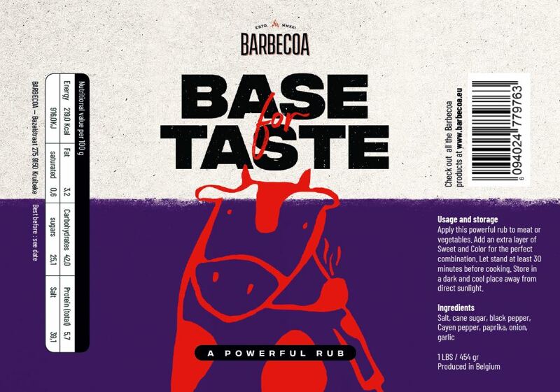 BARBECOA BASE FOR TASTE