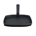 Sizzling Plate & Holder Cast Iron 24x32 cm