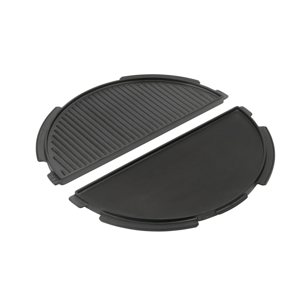 Big Green Egg, HALF MOON CI GRIDDLE L CAST IRON