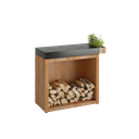 OFYR Butcher Block Storage 90 Corten Ceramic Dark Grey