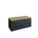 Ofyr, Garden Bench Black