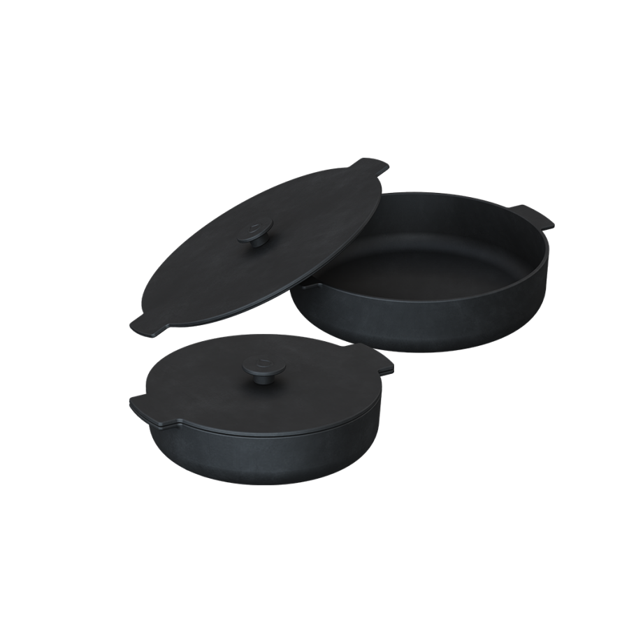 [OA-CI-C-SET-21-26] OFYR Cast Iron Casserole Set 21-26