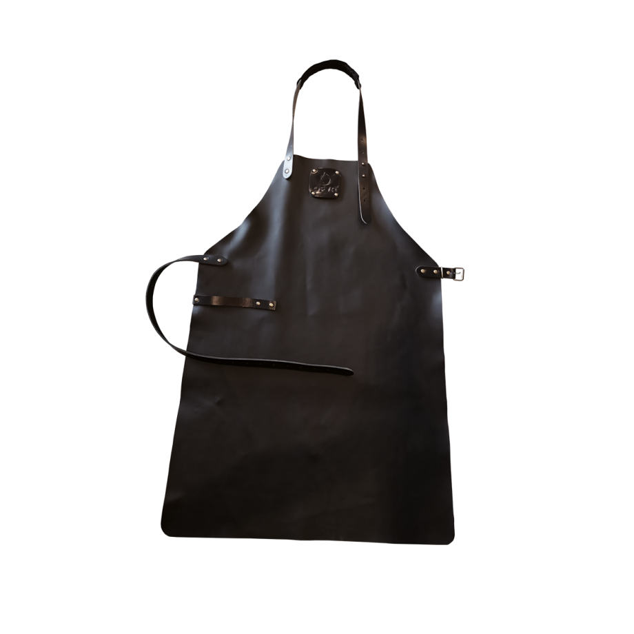 [OA-LAB] Leather Apron Black