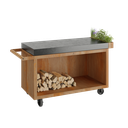 OFYR Mise en Place Table Corten 135 PRO Ceramic Dark Grey