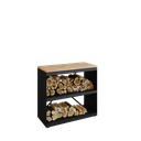 Ofyr, Wood Storage Black Dressoir