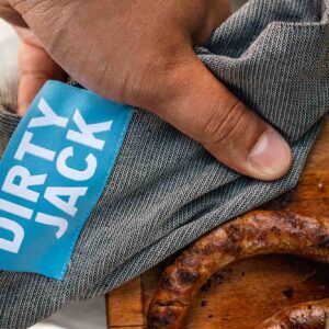 [Charcoal – Blue label] DIRTY JACK Kookdoek (Charcoal – Blue label)