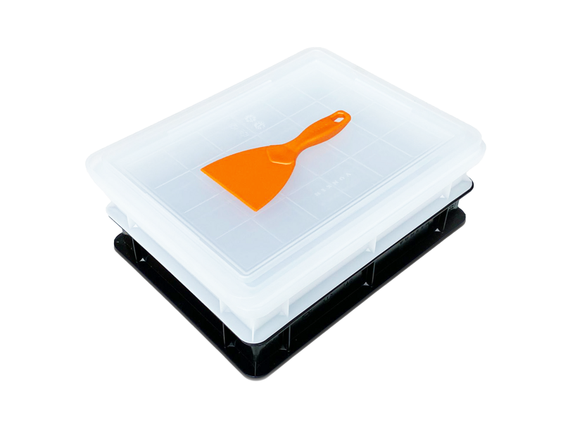 DOUGH CONTAINERS EN SPATULA