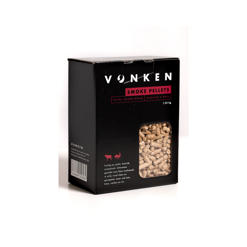 FRUITY SMOKE PELLET BLEND 1,25KG WIJN KERS