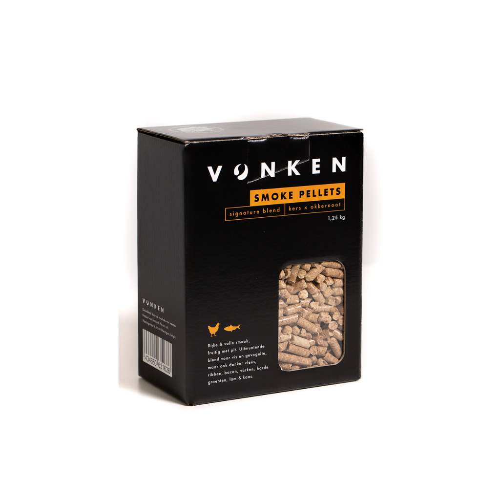 SIGNATURE SMOKE PELLET BLEND 1,25KG KERS OKKERNOOT