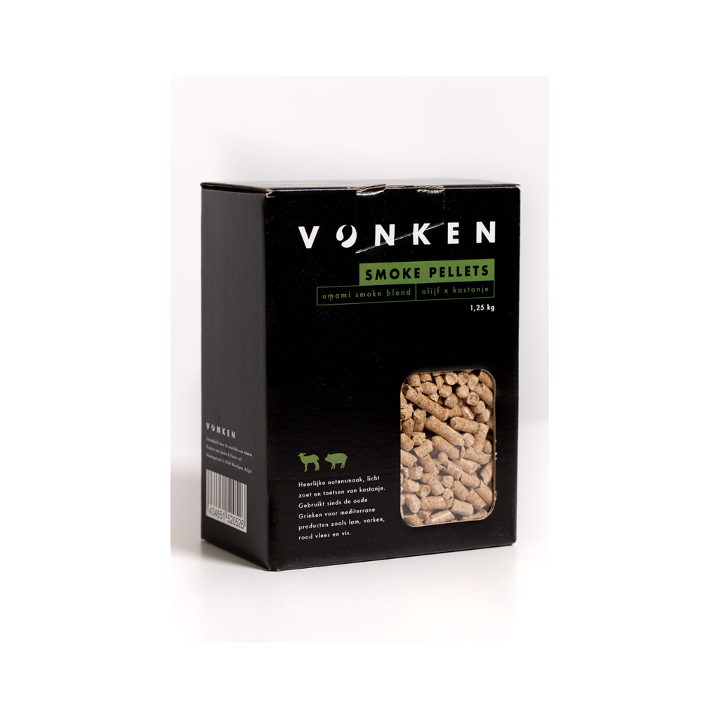 UMAMI SMOKE PELLET BLEND 1,25KG OLIJF KASTANJE