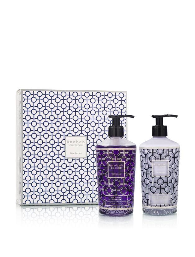 Hand wash Gel + Body & Hand Lotion - Gift Box (Gentlemen)
