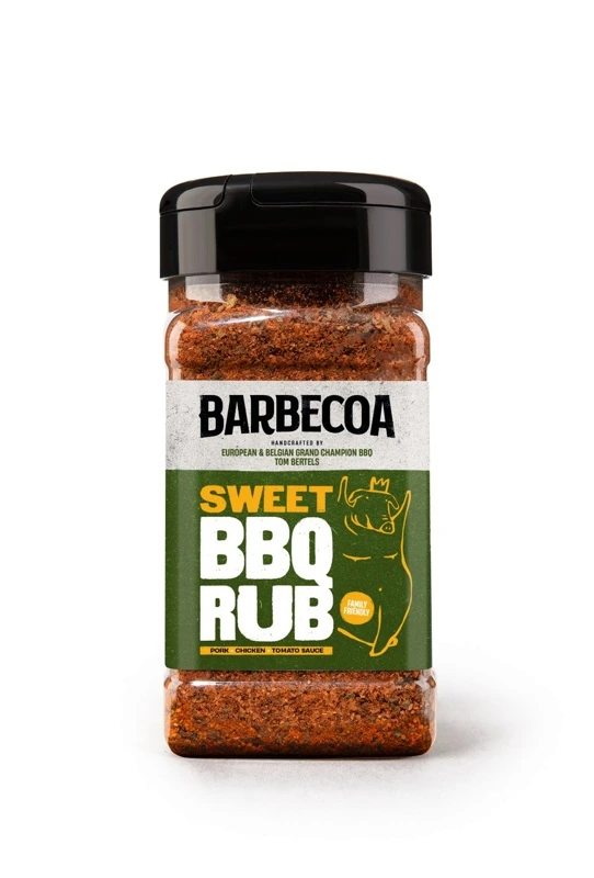 BARBECOA SWEET BBQ RUB 250GR.