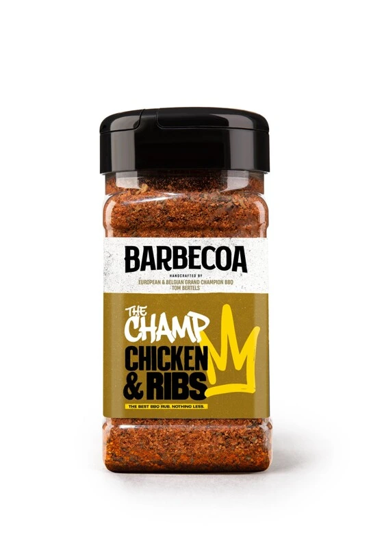 BARBECOA THE CHAMP BBQ RUB 250GR.