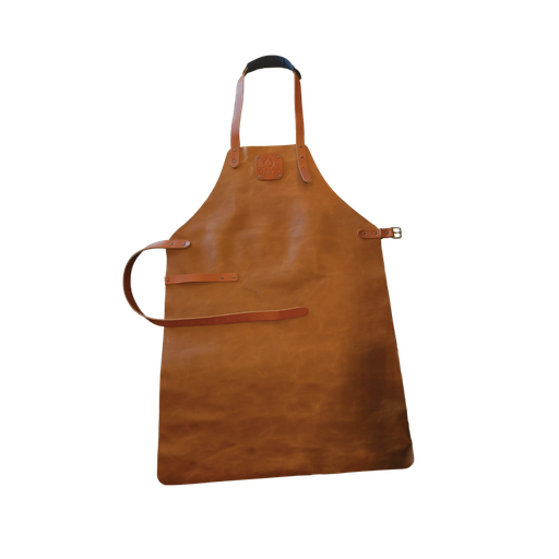 [OA-LA] Leather Apron Brown