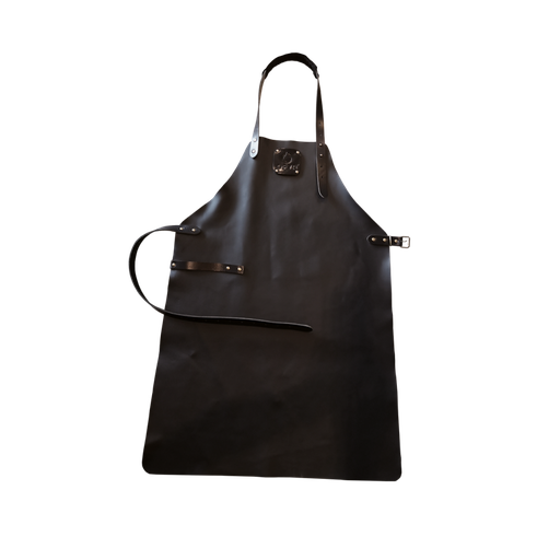 [OA-LAB] Leather Apron Black