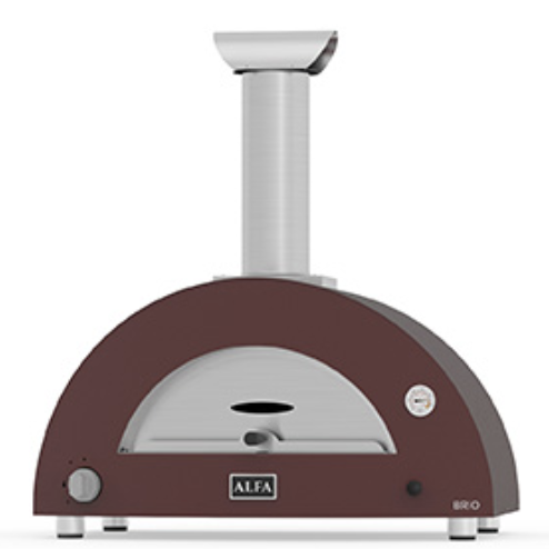[380FXBRIO-MROA] Alfa, FORNO BRIO GAS ROOD