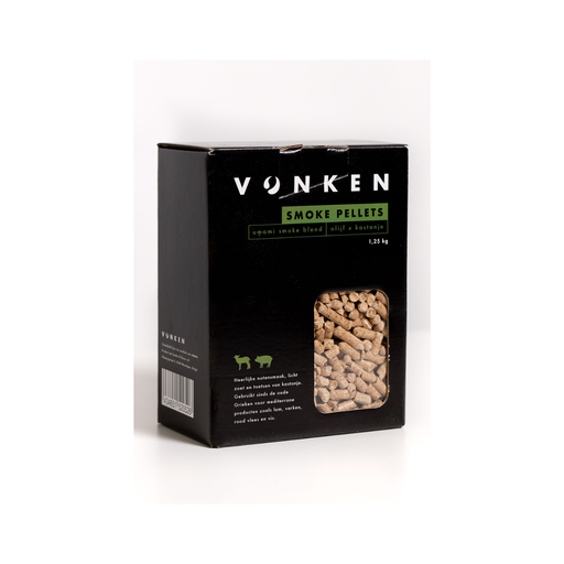 [0303 CON-PEL-UMAMI] UMAMI SMOKE PELLET BLEND 1,25KG OLIJF KASTANJE